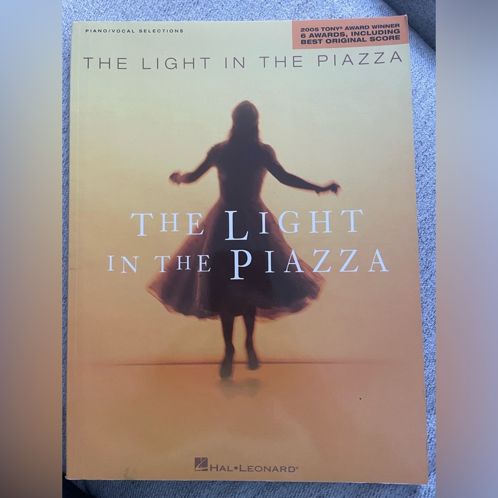 The Light in the Piazza vocal selections.  Music by Adam Guettel.
